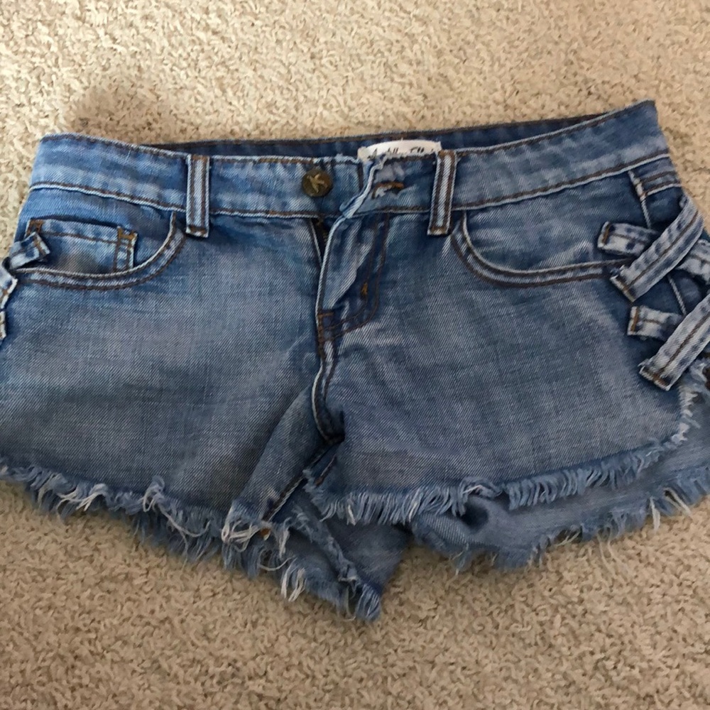 Others follow jean shorts with braided sides